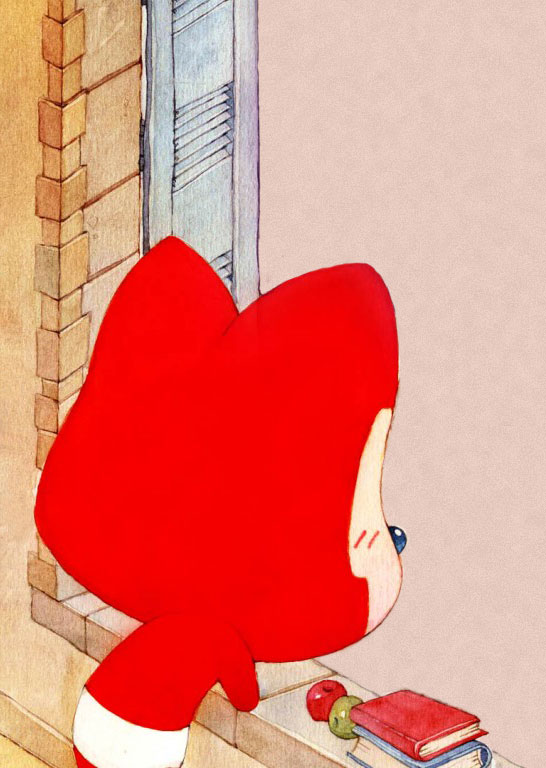 如果没有蕾蕾在身边，窗外就没有风景