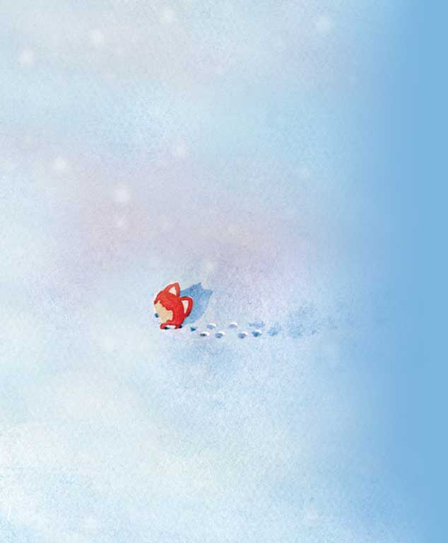 于是，阿伟一个人继续向前走